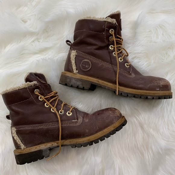 timberland genuine leather